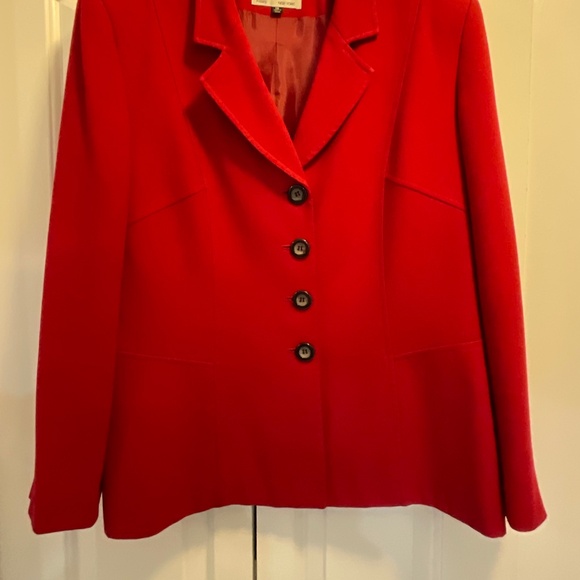 Women’s red Le Suit suit jacket size 16 - Picture 7 of 7